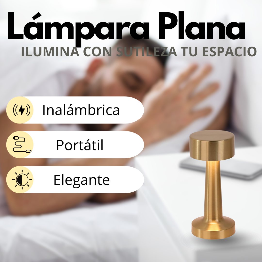 Lámpara Inalámbrica Plana