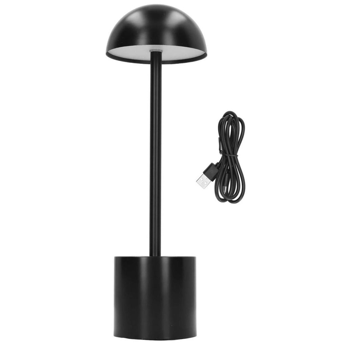 Lampara Sombrilla Negra
