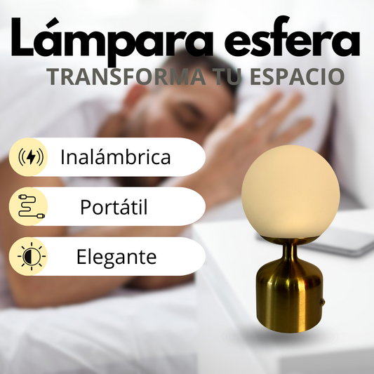 Lampara Inalambrica Esfera